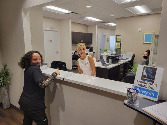 Front desk