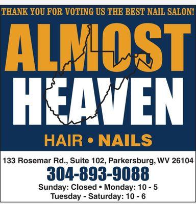 Almost Heaven Hair & Nails