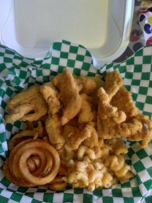 1lb of Basa Mac&Cheese/Fries $10