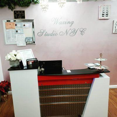 Reception desk