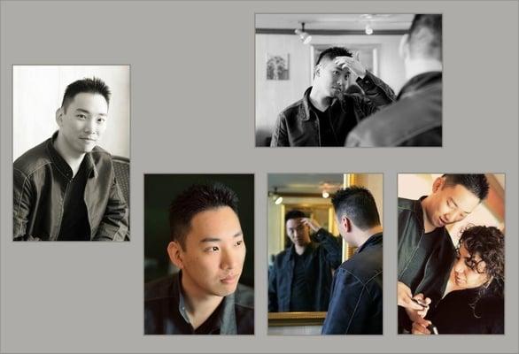 Men's hair cut~