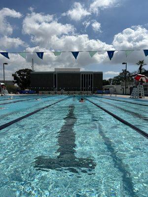 A perfect day for a swim!