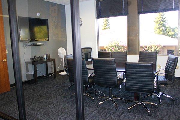 The conference room in our Elk Grove branch.