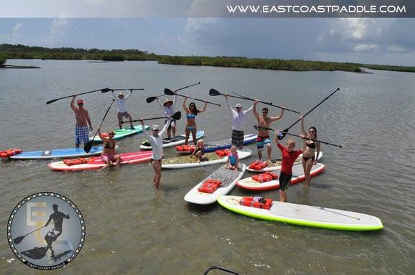 East Coast Paddle tour in New Smyrna Beach