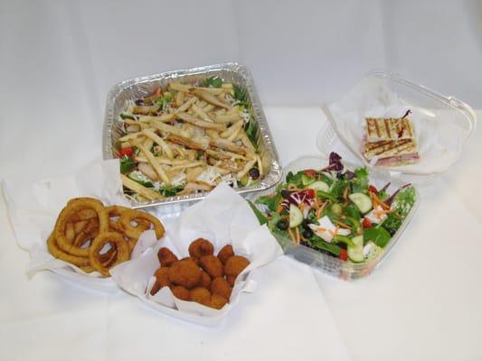 Hoagie trays & family size salads