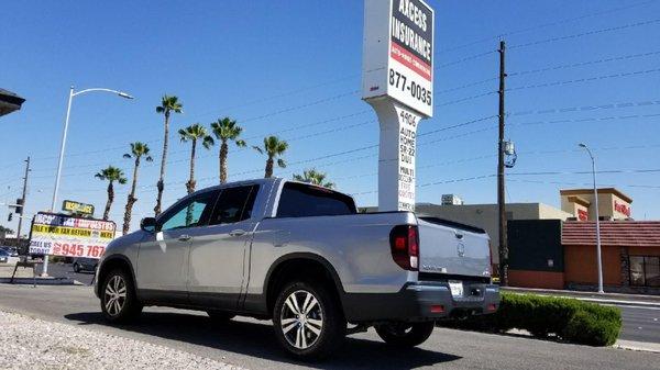 Congratulations to one of clients on his brand new truck! — at Axcess Insurance Services LLC.