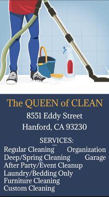 The Queen of Clean