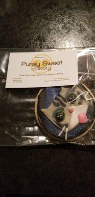 Special event Lil Bub cookie