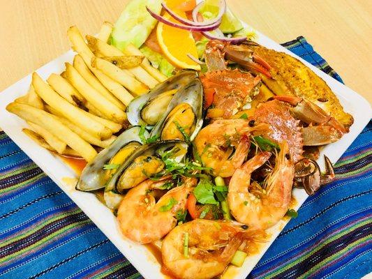 SÚPER BANDEJA DE MARISCOS