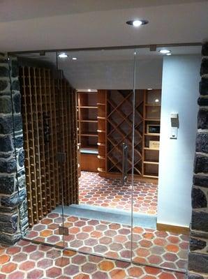 Custom Wine Cellar Doors