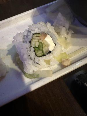 Philadelphia roll "Salmon", cream cheese, CUCUMBER