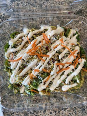 Cashew Zoodle bowl