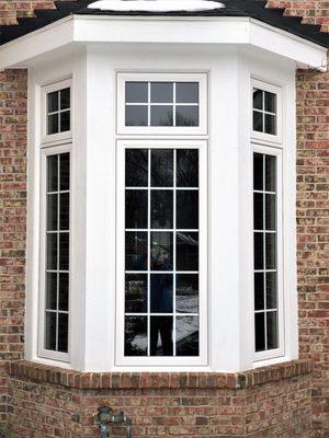 Beautiful Bay Window with Grills