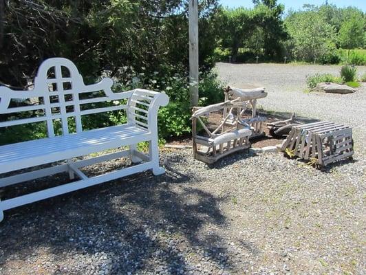 Outdoor seating for all ages!