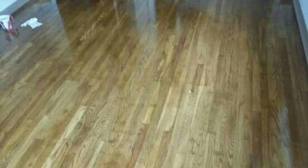 Refinished hardwood floors