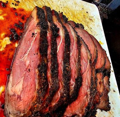 Smoked Prime Rib