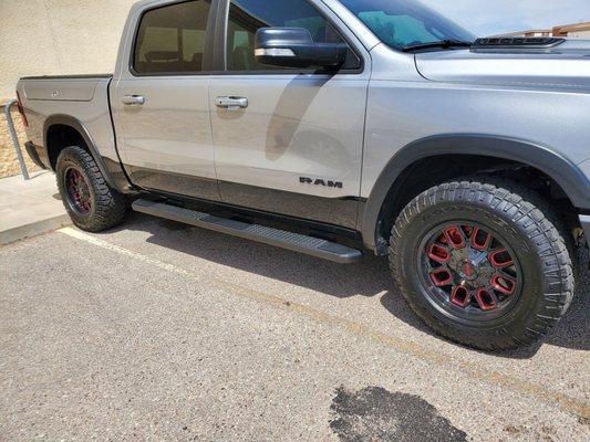 New Wheels on my Ram Rebel