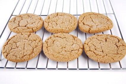 Mom's warm molasses cookies