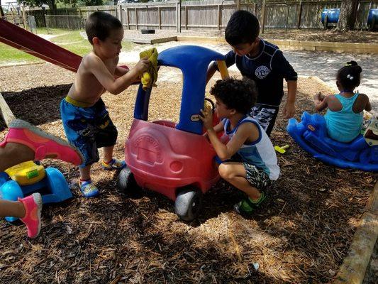 water day: car wash