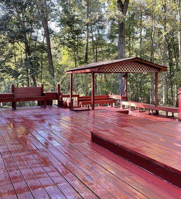 Deck restoration