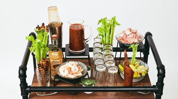 What bloody mary bar dreams are made of | ONTHEMARC