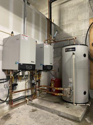 Commercial water heaters