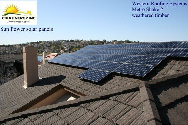 we installed the new roof and a great solar system!