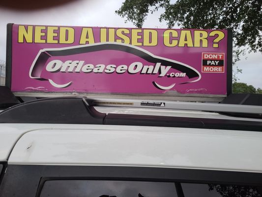 go buy a used car at off-base orlando located on Narcisse road by airport mco