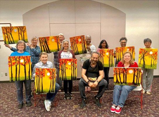 Fort Bend Library Spring Art Workshop in Sugarland