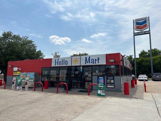 Euless Main Chevron Convenient Store with Chevron Gas