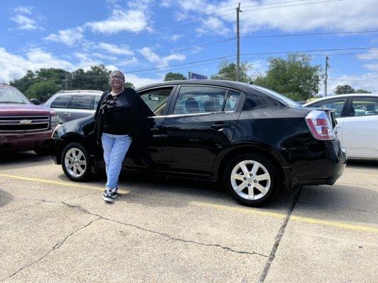 Congratulations on your new car Mrs Bell, thank you for your business.