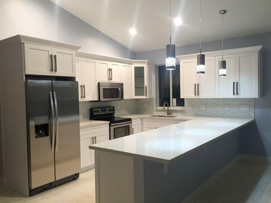 U-Shaped Kitchen Remodeling