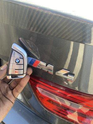 2015 BMW M4 Key replacement !