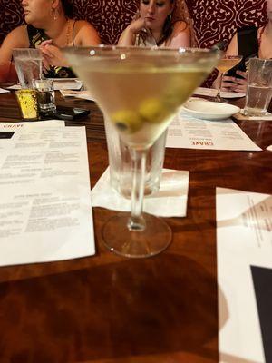 Crave makes an excellent dirty martini. It was also so fun to celebrate here! A great spot for tons of fun activities