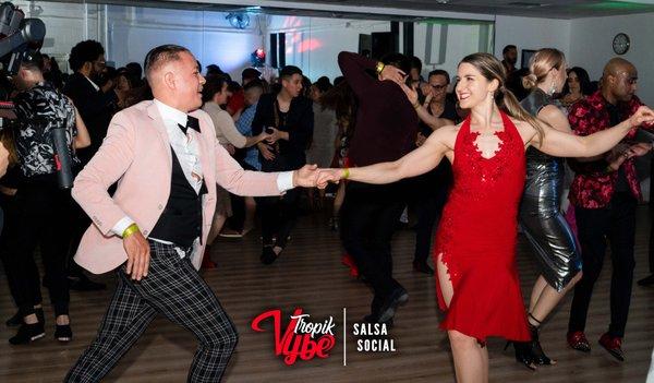 Tropik Vybe Salsa Social happens once every month in Dallas, Texas. If you are looking to dance all night to incredible salsa music.....