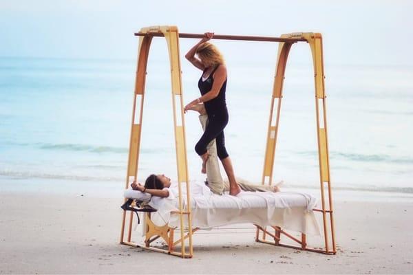 Ashiatsu on Pass a Grille Beach