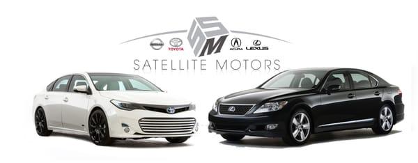 Specializing in Maintenance and Repair of Toyota, Lexus, Honda, Acura & Nissan, Satellite Motors !