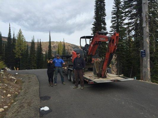 Building a dream home at Schweitzer mountain