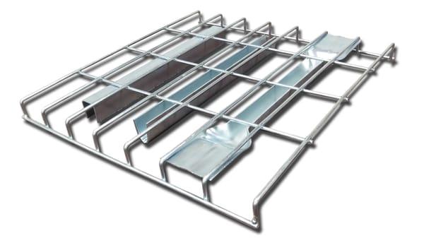 Wire mesh deck in all shapes, sizes, and dimensions available now through Speedrack Midwest.