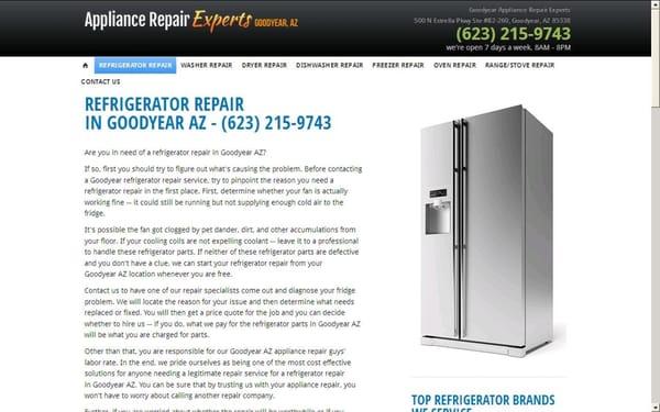 Goodyear Appliance Repair Experts Fast and Reliable Appliance Repair http://www.appliancerepair-goodyearaz.com