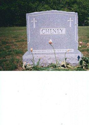 Standard 3 x 3 memorial in featured Barre Vt. Granite