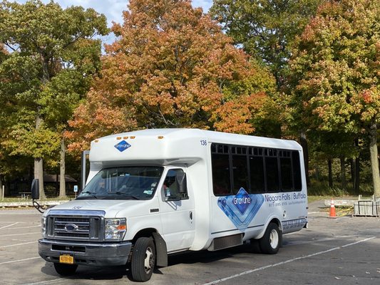 Gray line tours bus