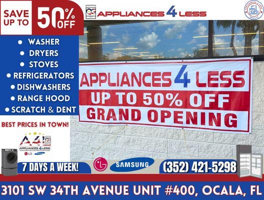 #LgAppliances #SamsungAppliances #usedappliances #applianceoutlet #discounted #Dryers #ovens #washers #refrigerators #microwaves #washTowers