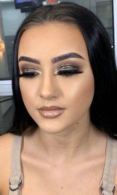 Glitter Glam Makeover