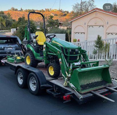 Tractor transport