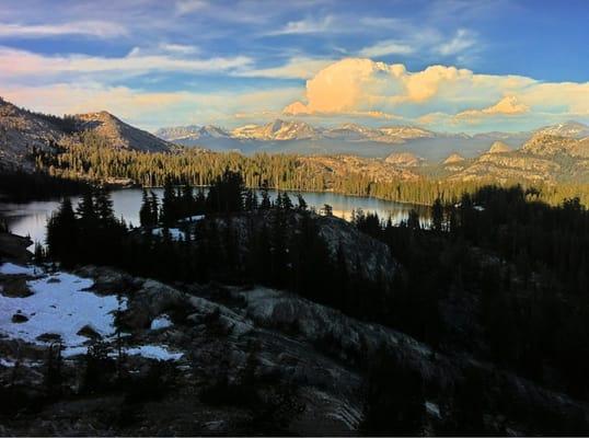 May Lake and Mount Hoffmann