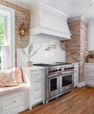 A newly remodeled kitchen