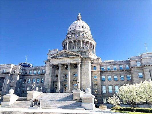 The Idaho State Capitol on Boise City Limits Tour.