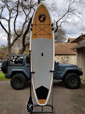 SUP Dog brand paddleboard!