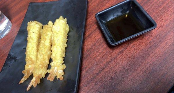 Shrimp tempura